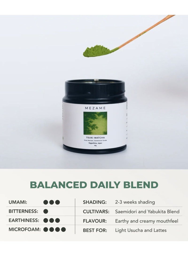 MEZAME Organic Ceremonial Grade Matcha, First Harvest Premium Green Tea 30 g - Image 2
